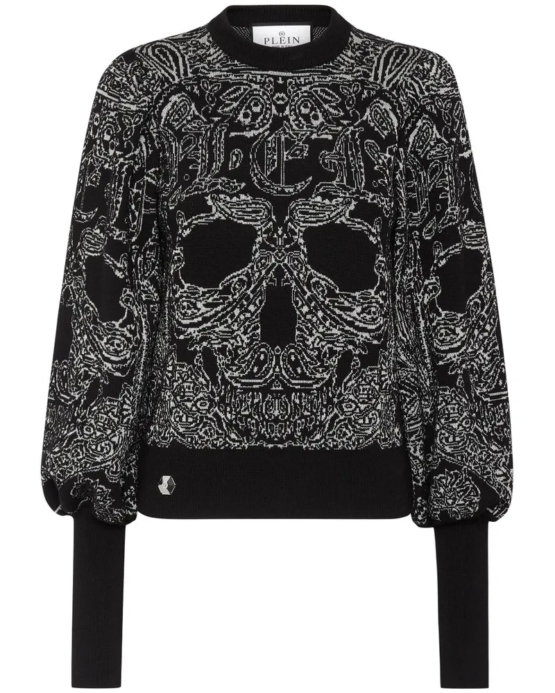Philipp Plein Pullover mit Paisleymuster - Schwarz Schwarz
