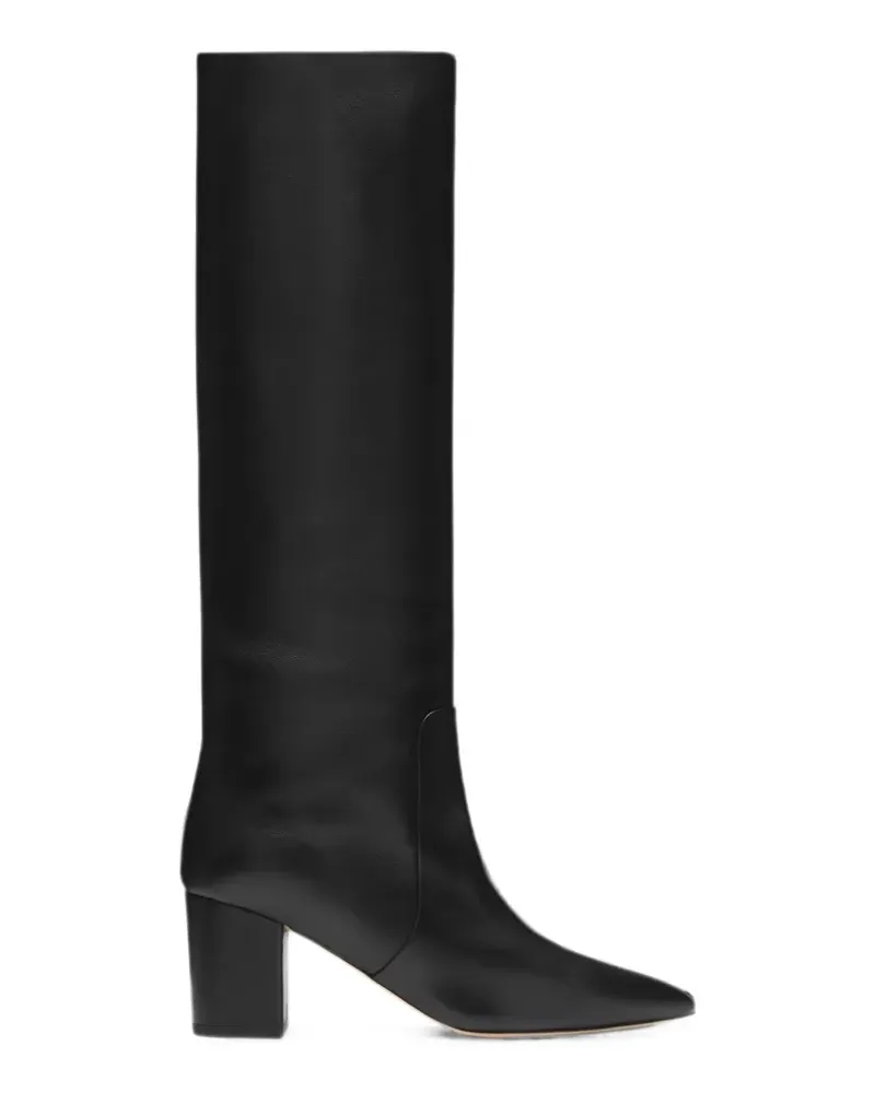 Paris Texas Anja pointed-toe pull-on boots - Schwarz Schwarz