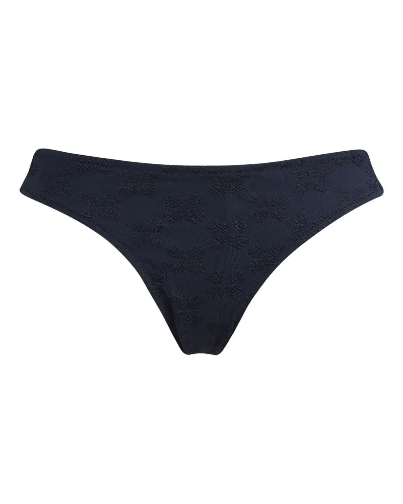Vilebrequin Turtle Bikinihöschen mit Monogramm - Blau Blau