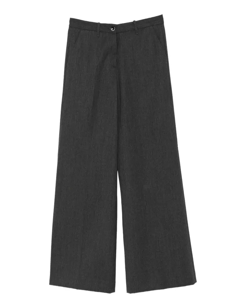 nine:inthe:morning Nadia Hose mit weitem Bein - Grau Grau