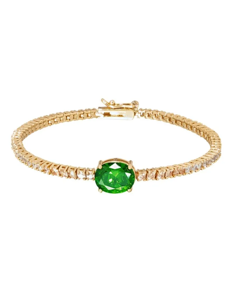 Roxanne Assoulin Emerald City Armband mit Cubic Zirkonia Gold