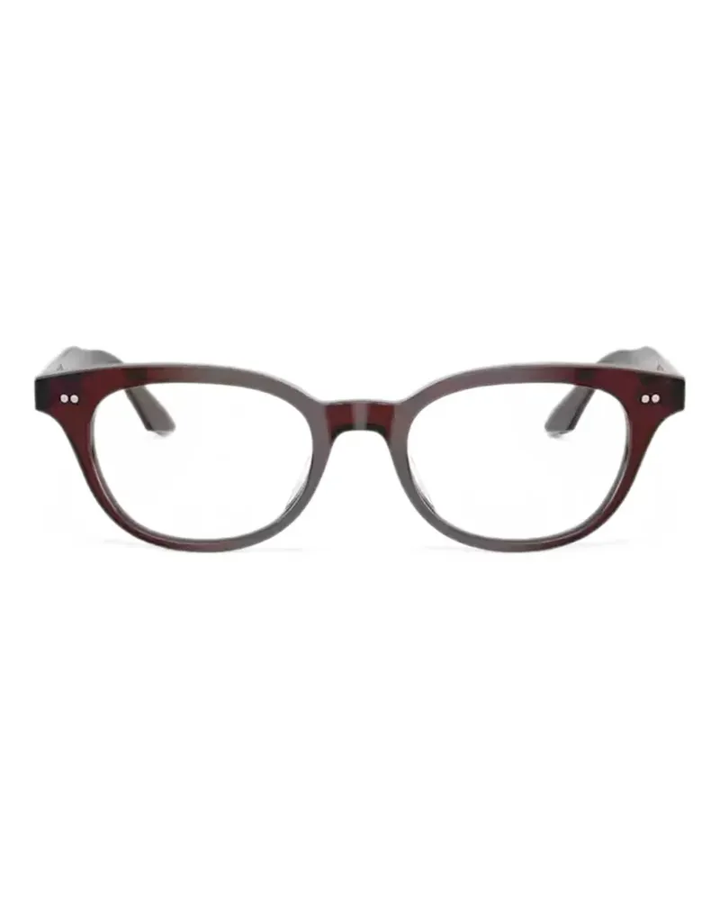 Oliver Peoples Madelon Brille mit rundem Gestell - Schwarz Schwarz
