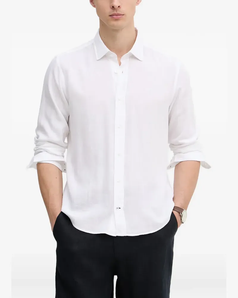 JOOP! Mike long-sleeve shirt - Weiß Weiß