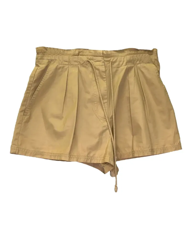 Ulla Johnson Camryn Shorts mit Falten - Nude Nude