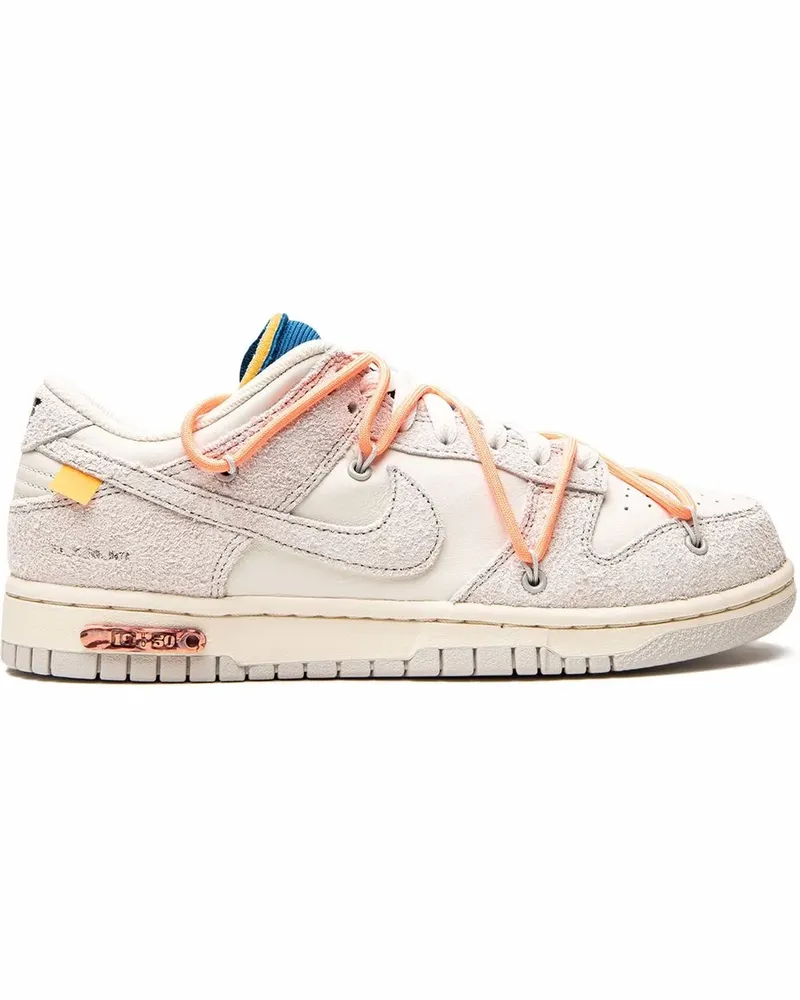 Nike x Off-White Dunk Low Sneakers - Grau Grau