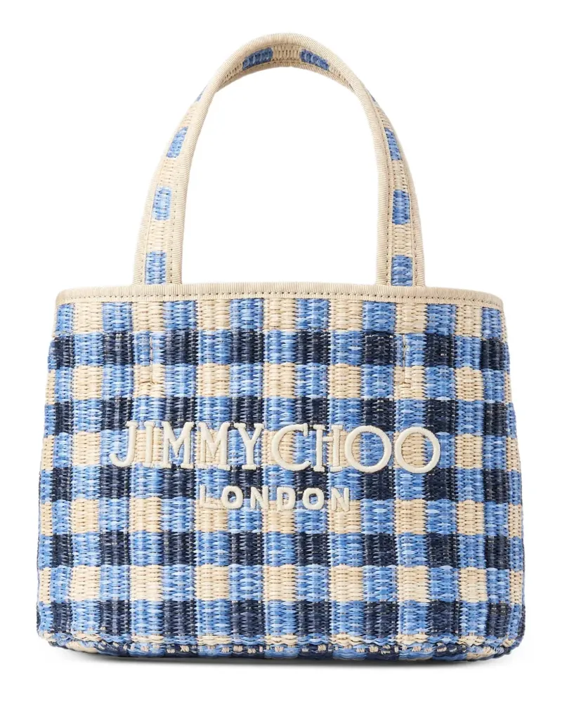 Jimmy Choo Beach East-West Mini-Tote Bag - Blau Blau