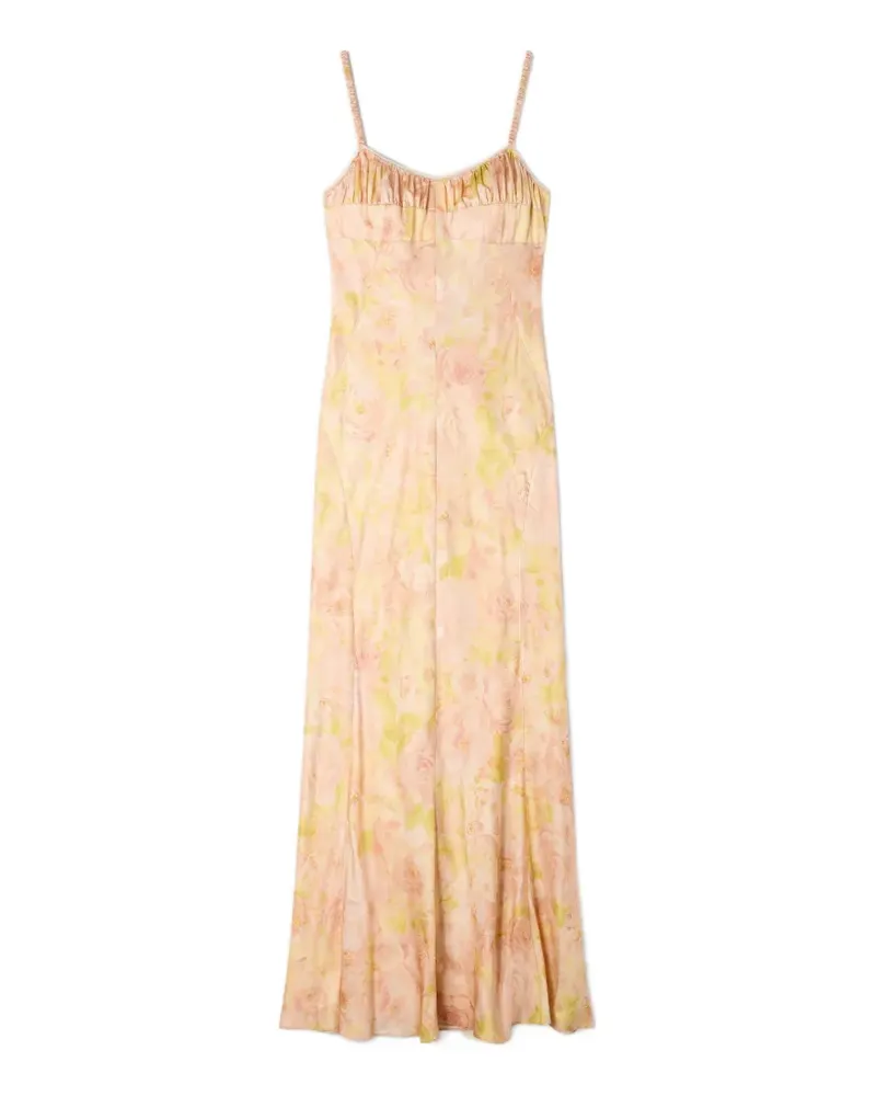 Sandro floral print maxi dress - Rosa Rosa