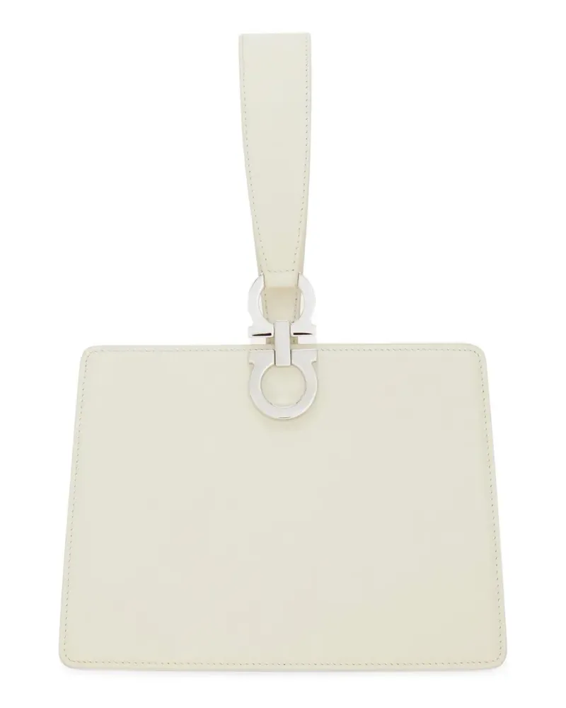 Ferragamo Mini Clutch - Weiß Weiß