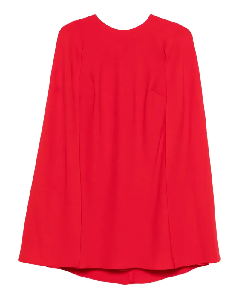 Roland Mouret cape sleeve dress - Rot Rot