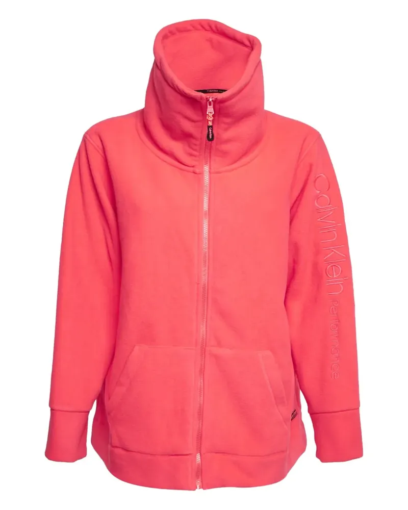 Calvin Klein Sportjacke mit Stehkragen - Rosa Rosa
