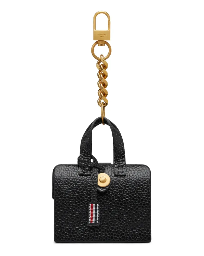 Thom Browne Mr. Thom Taschenanhänger - Schwarz Schwarz