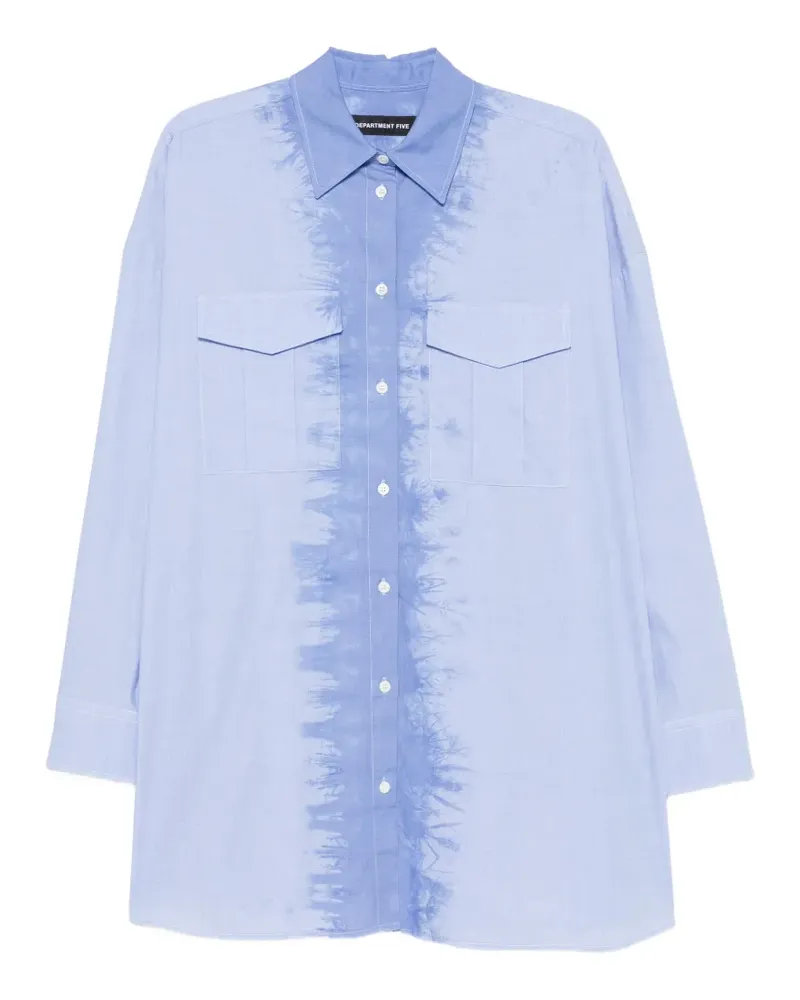 Department 5 flap-pocket shirt - Blau Blau