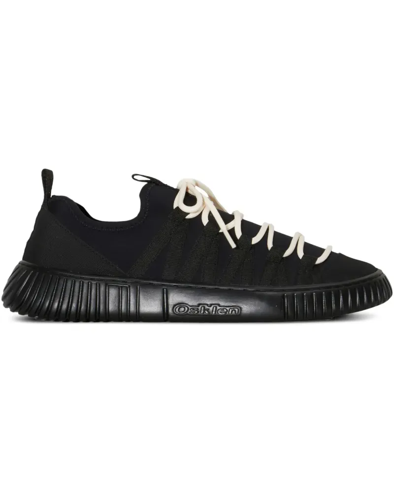 Osklen Sneakers aus Leder - Schwarz Schwarz