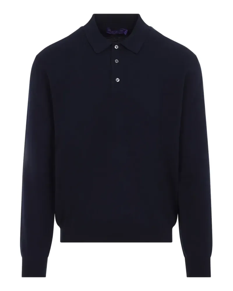 Ralph Lauren Polo-Pullover aus Kaschmir - Blau Blau