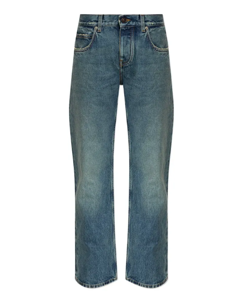 Balenciaga Jeans mit Stone-Wash-Effekt - Blau Blau