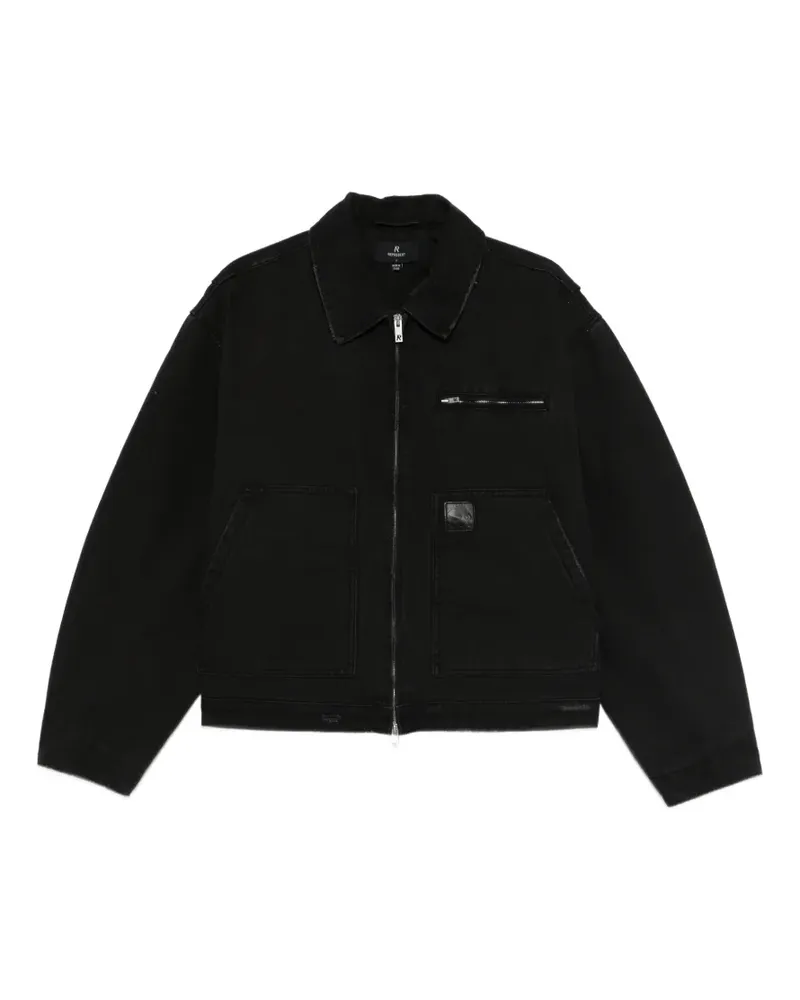 REPRESENT Langärmelige Worker Jacke - Schwarz Schwarz