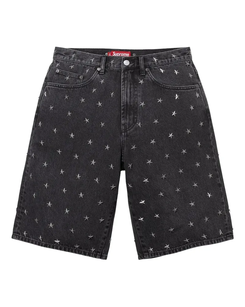 Supreme Being star-studded baggy shorts - Schwarz Schwarz