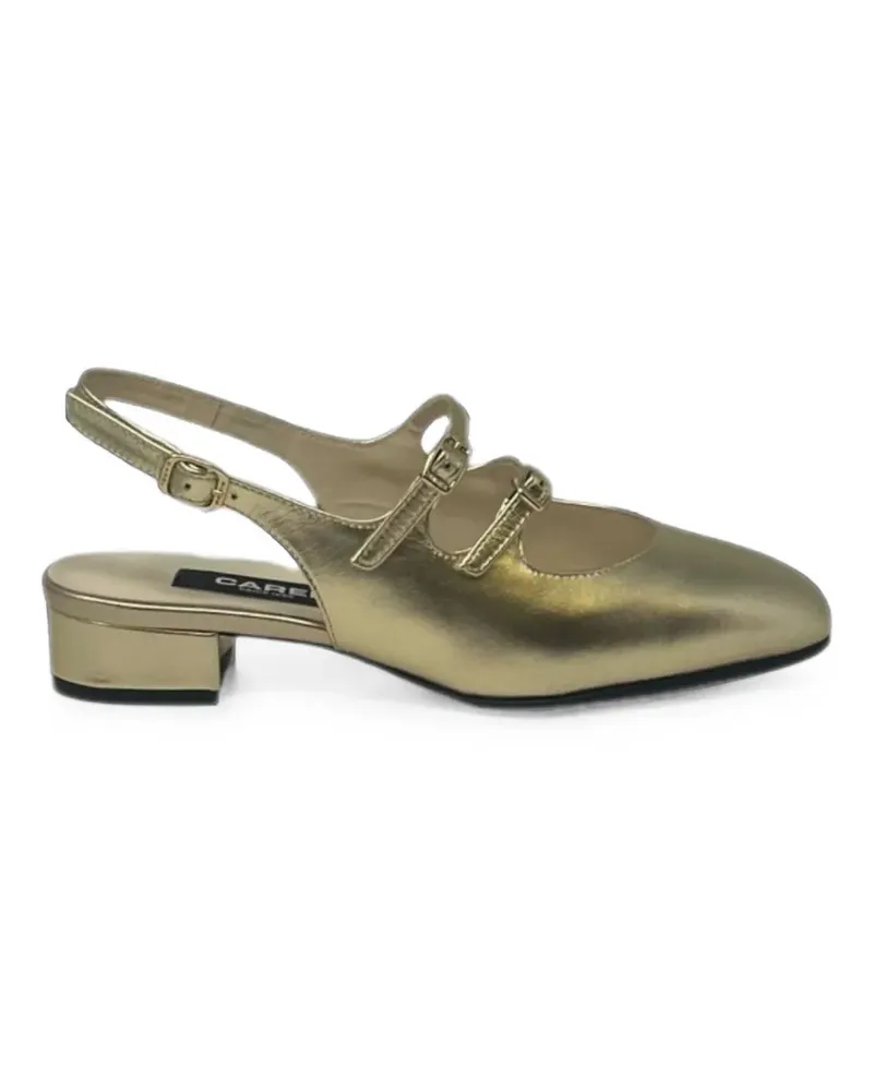 Carel Peche slingback pumps - Gold Gold