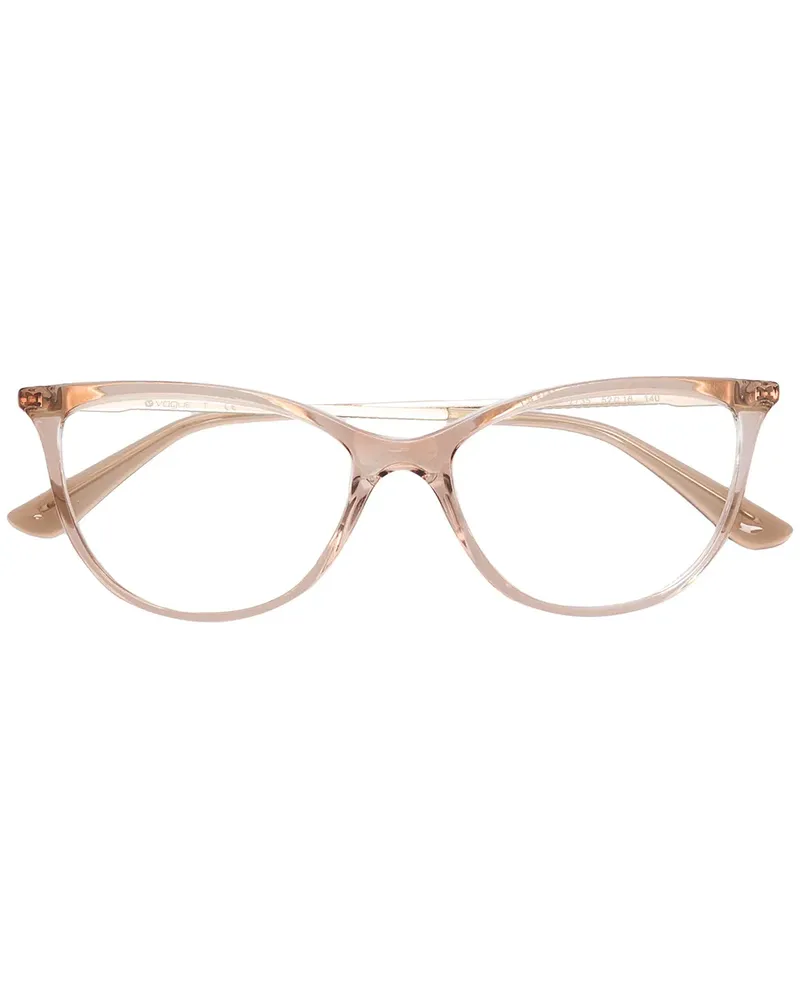 Vogue Cat-Eye-Brille - Nude Nude