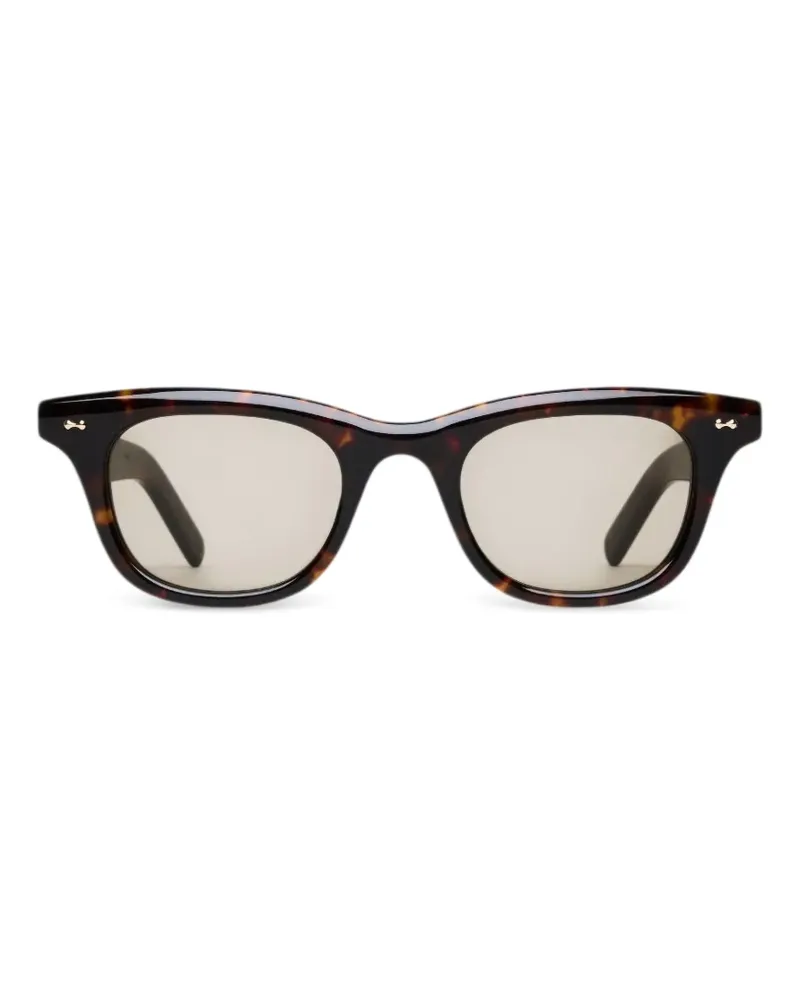 CHIMI Eckige Ease Sonnenbrille - Braun Braun