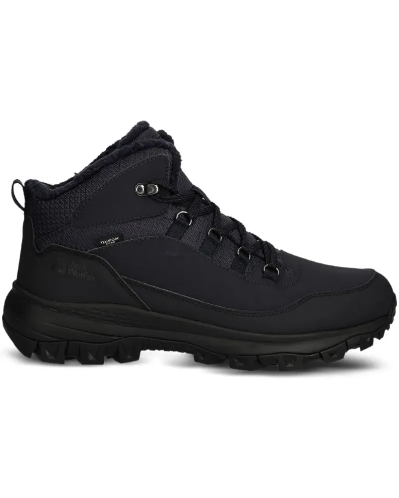 Jack Wolfskin Everquest logo-print boots - Schwarz Schwarz