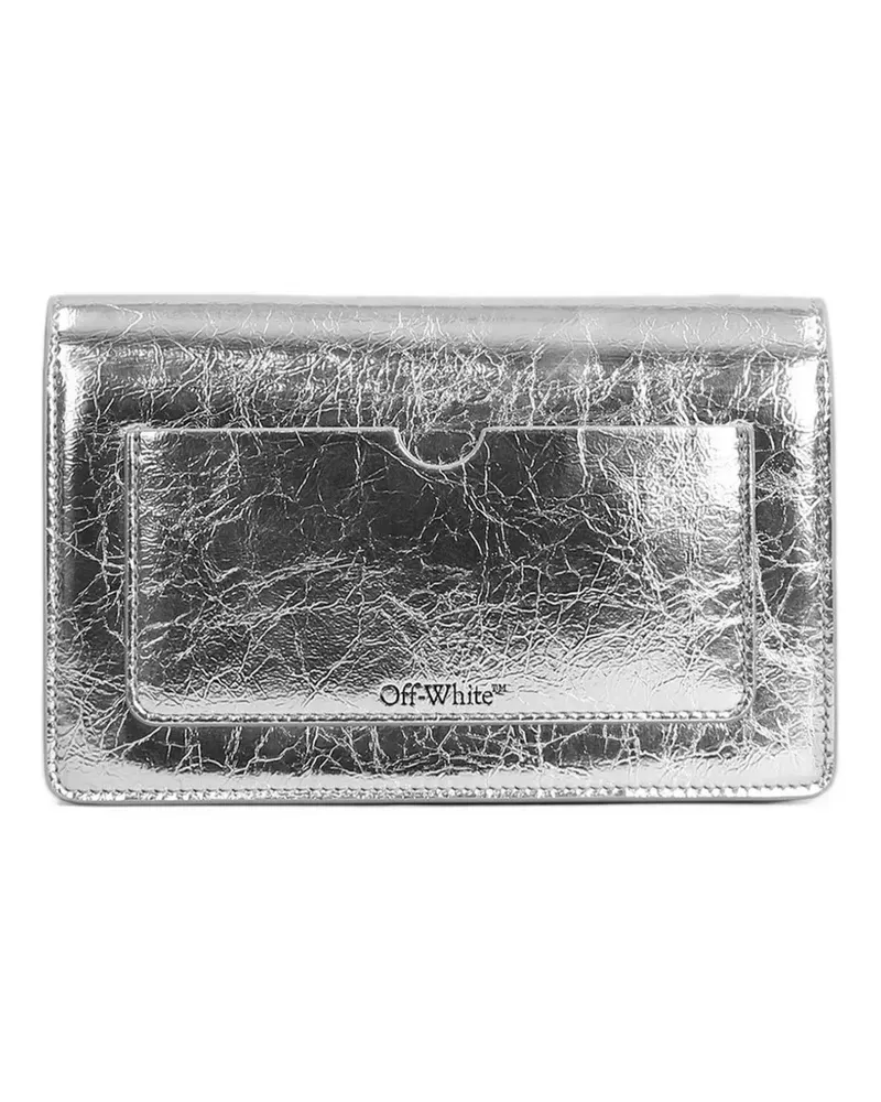 OFF-WHITE Arrows logo shoulder bag - Silber Silber
