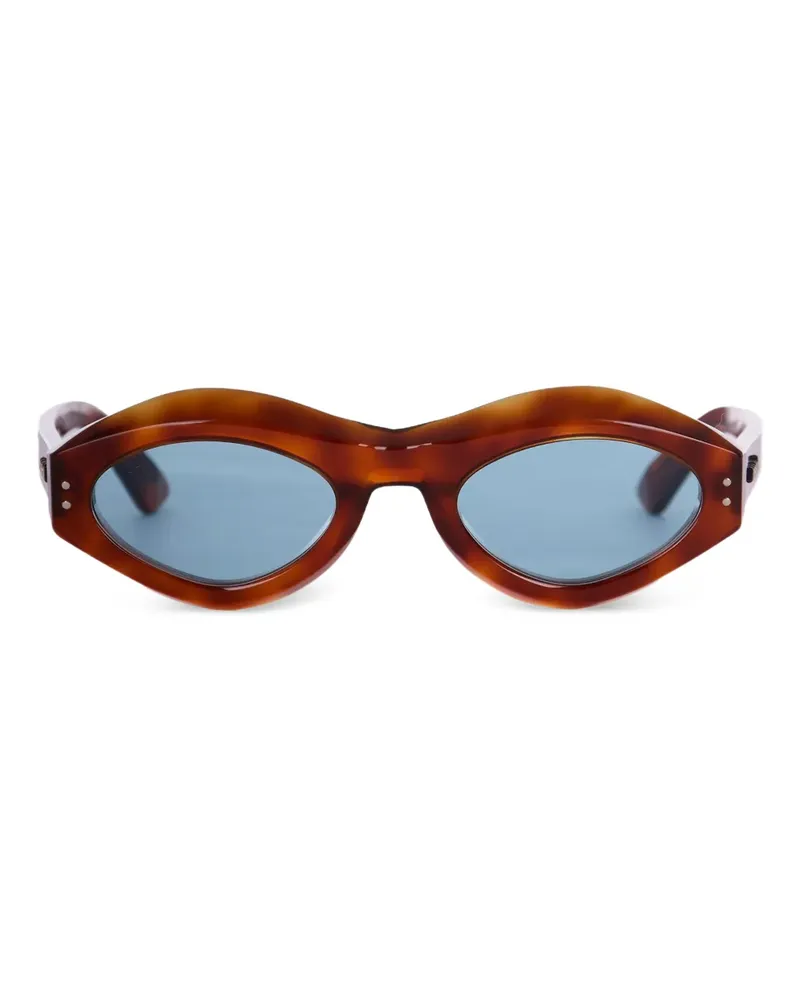 Marni cat-eye frame sunglasses - Braun Braun