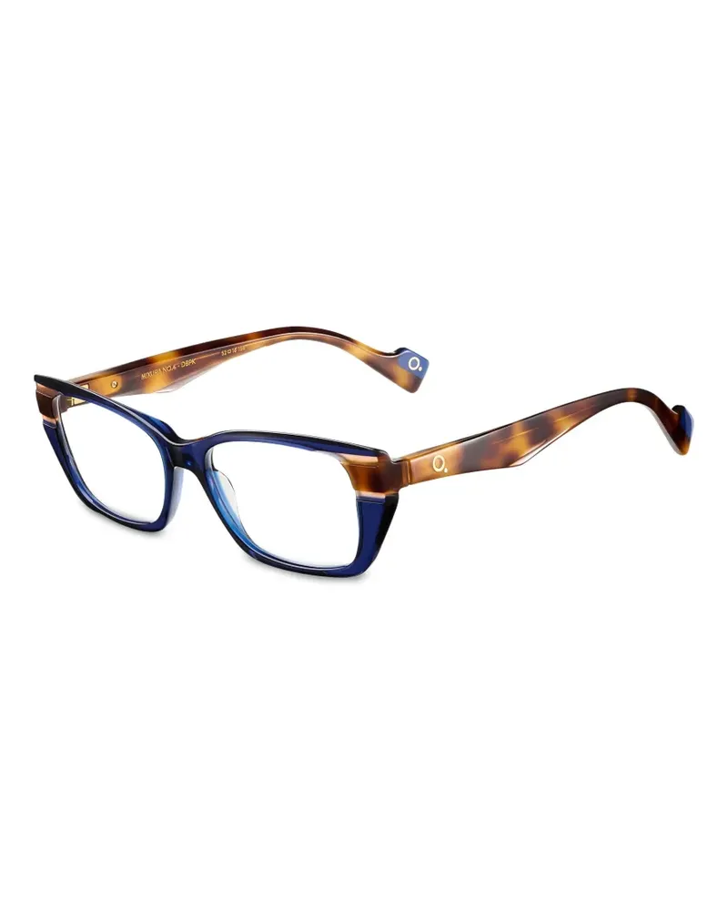 Etnia Barcelona Mixura No.4 rectangle-frame glasses - Blau Blau