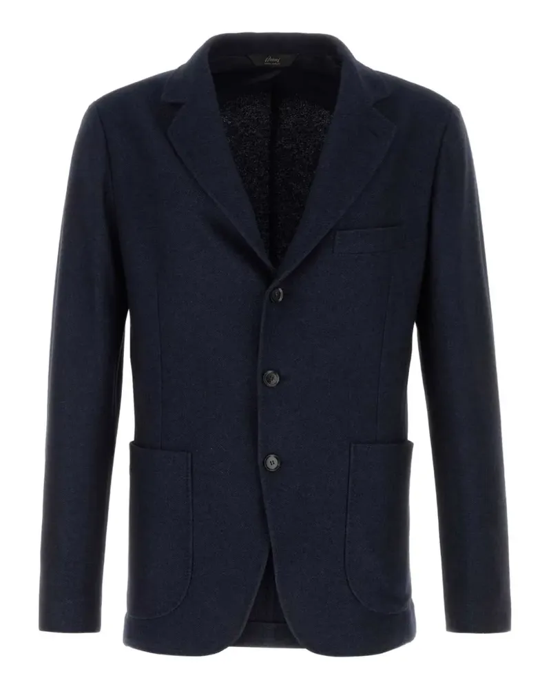 Brioni single-breasted blazer - Blau Blau