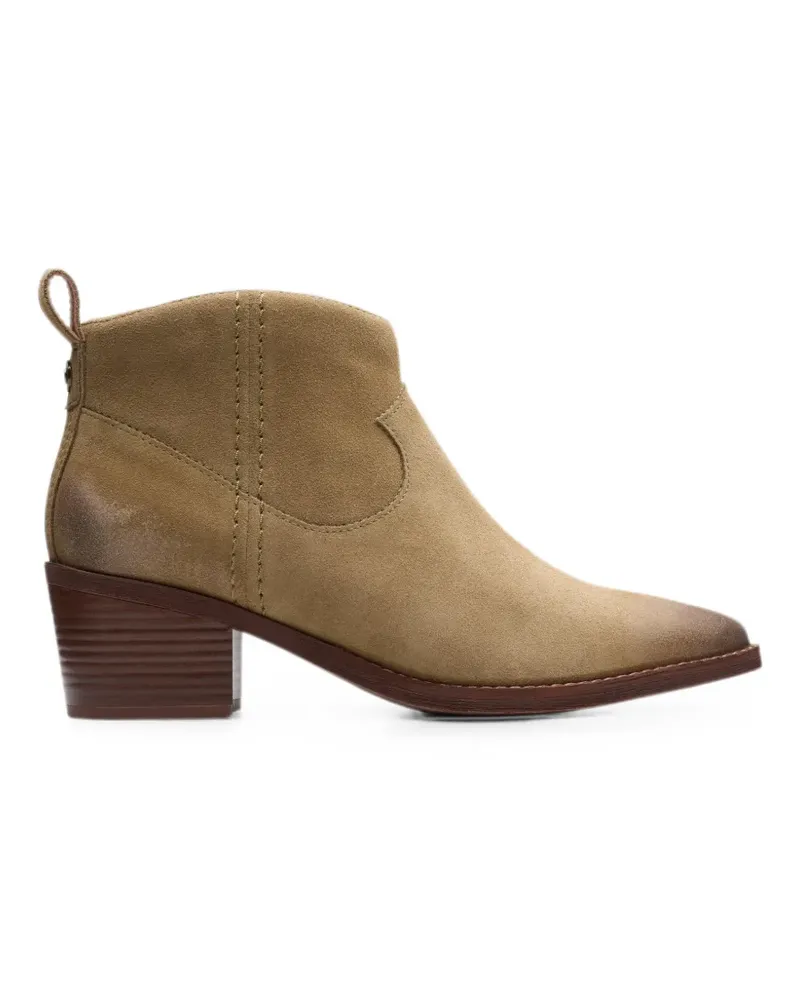 Clarks Morzine Sky ankle boots - Nude Nude