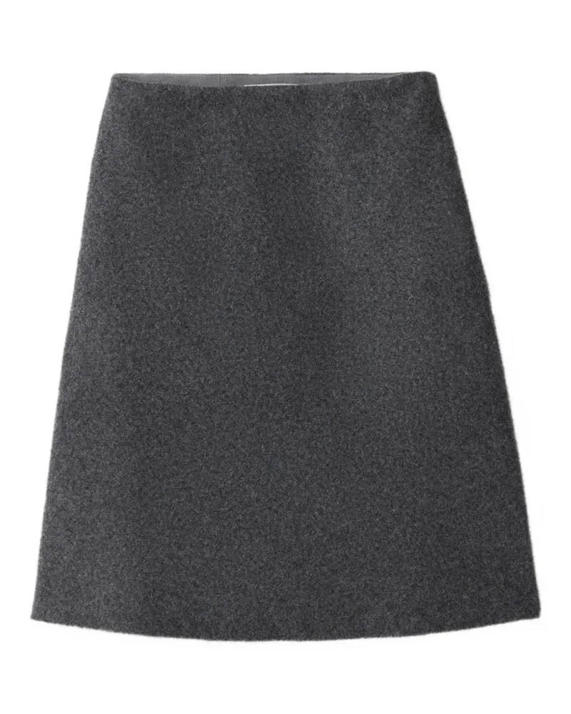 Miu Miu Rock aus Wolle - Grau Grau