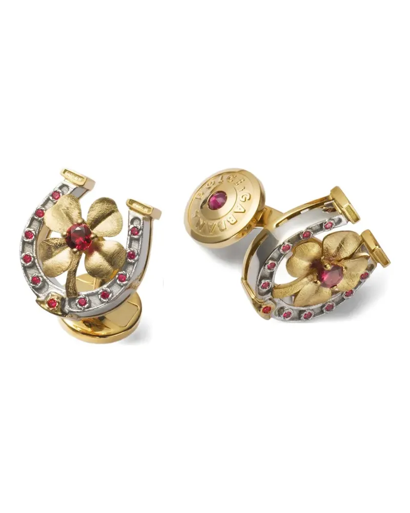 Dolce & Gabbana 18kt Good Luck Manschettenknöpfe - Gold Gold