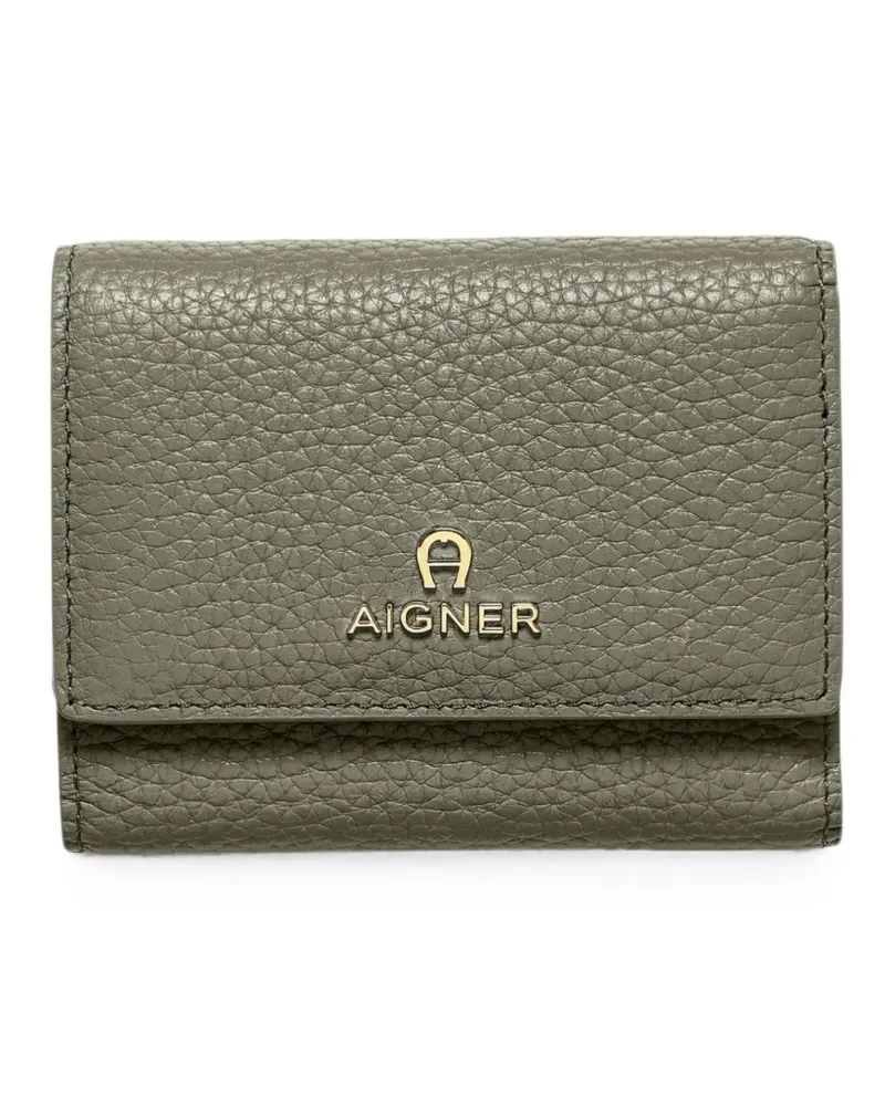 Aigner Ivy grained wallet - Grün Grün