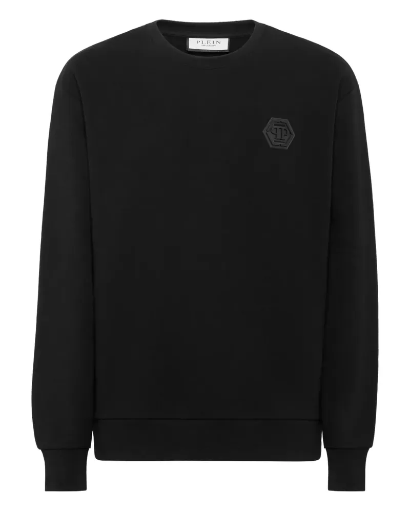 Philipp Plein LS Iconic Plein Sweatshirt - Schwarz Schwarz