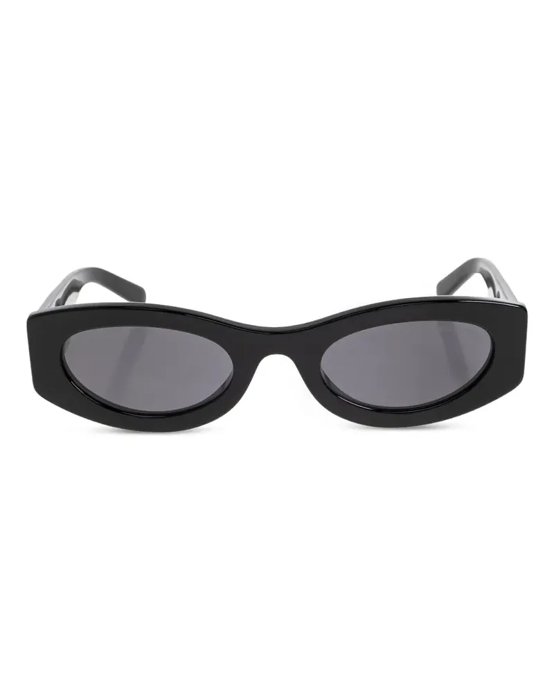 Marc Jacobs oval-frame sunglasses - Schwarz Schwarz