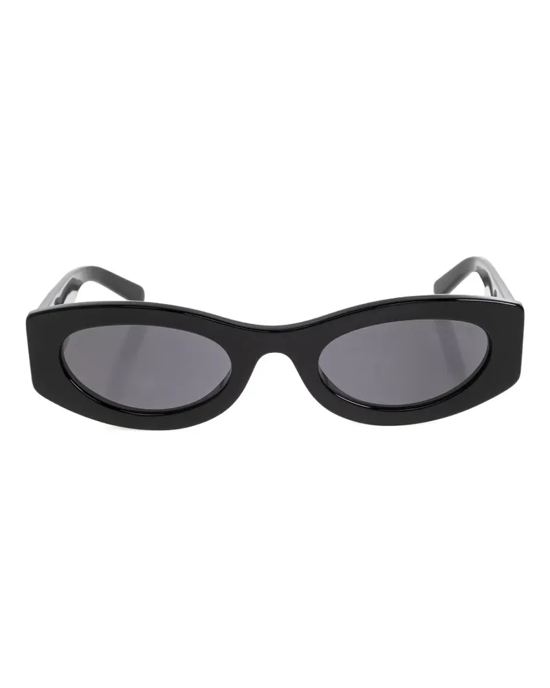 Marc Jacobs oval-frame sunglasses - Schwarz Schwarz