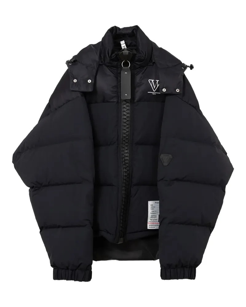 MIHARAYASUHIRO Gefütterte Kapuzenjacke - Schwarz Schwarz