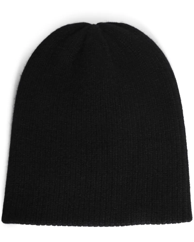 The Elder Statesman Watchman Beanie - Schwarz Schwarz