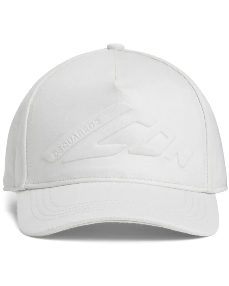 Dsquared2 Baseballkappe mit Logo - Weiß Weiß