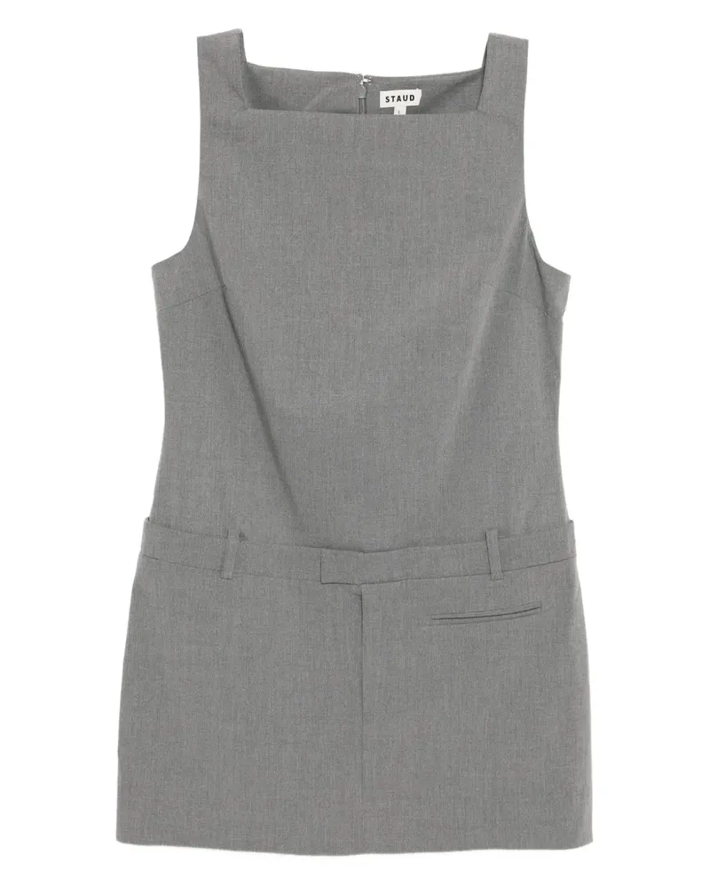 STAUD Skyla Kleid - Grau Grau