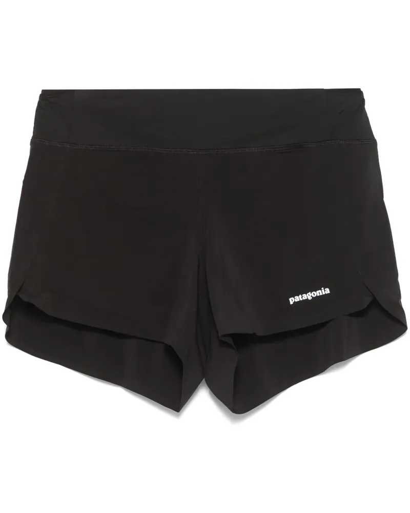 Patagonia Strider Pro Laufshorts - Schwarz Schwarz