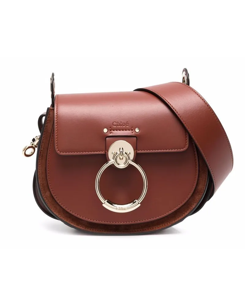 Chloé Tess Schultertasche - Braun Braun