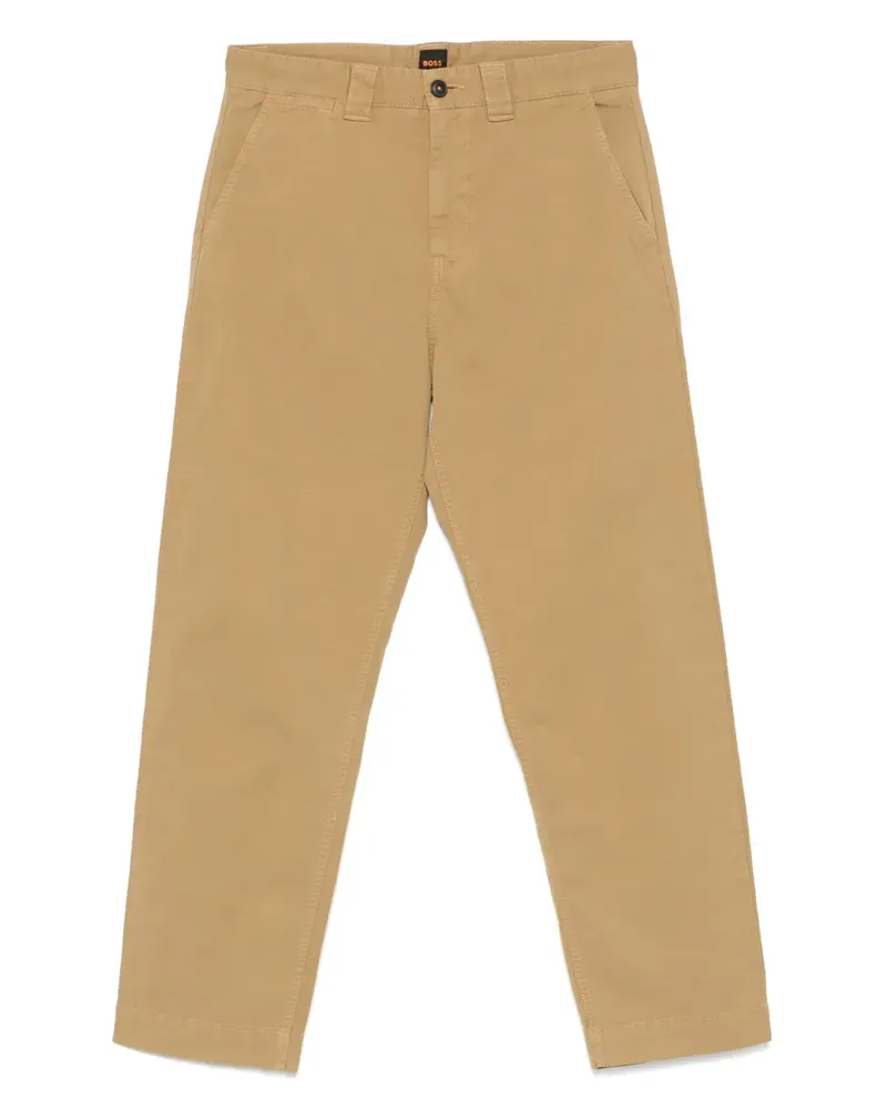 HUGO BOSS Chino mit geradem Bein - Nude Nude