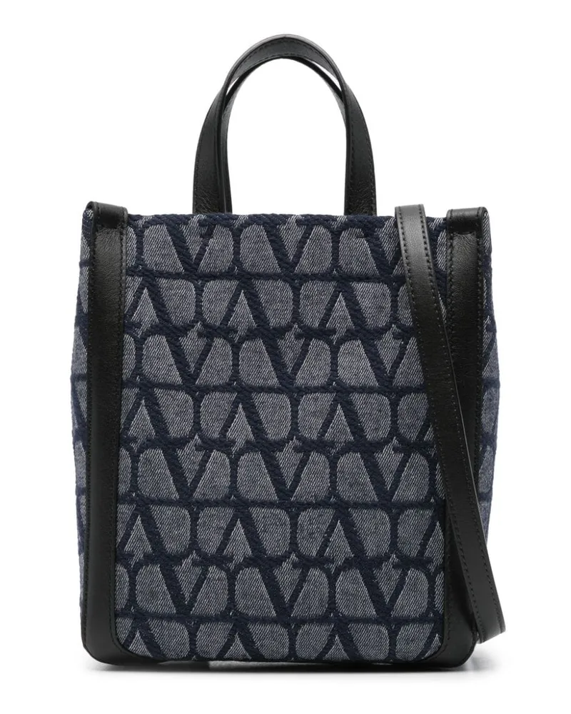 Valentino Garavani Toile Iconographe Handtasche - Blau Blau