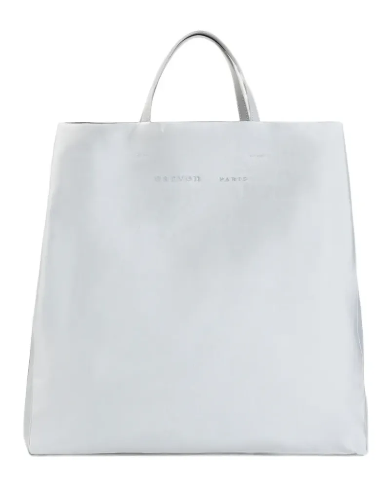 Carven Jeanne Tote Bag mit Logo-Stickerei - Weiß Weiß