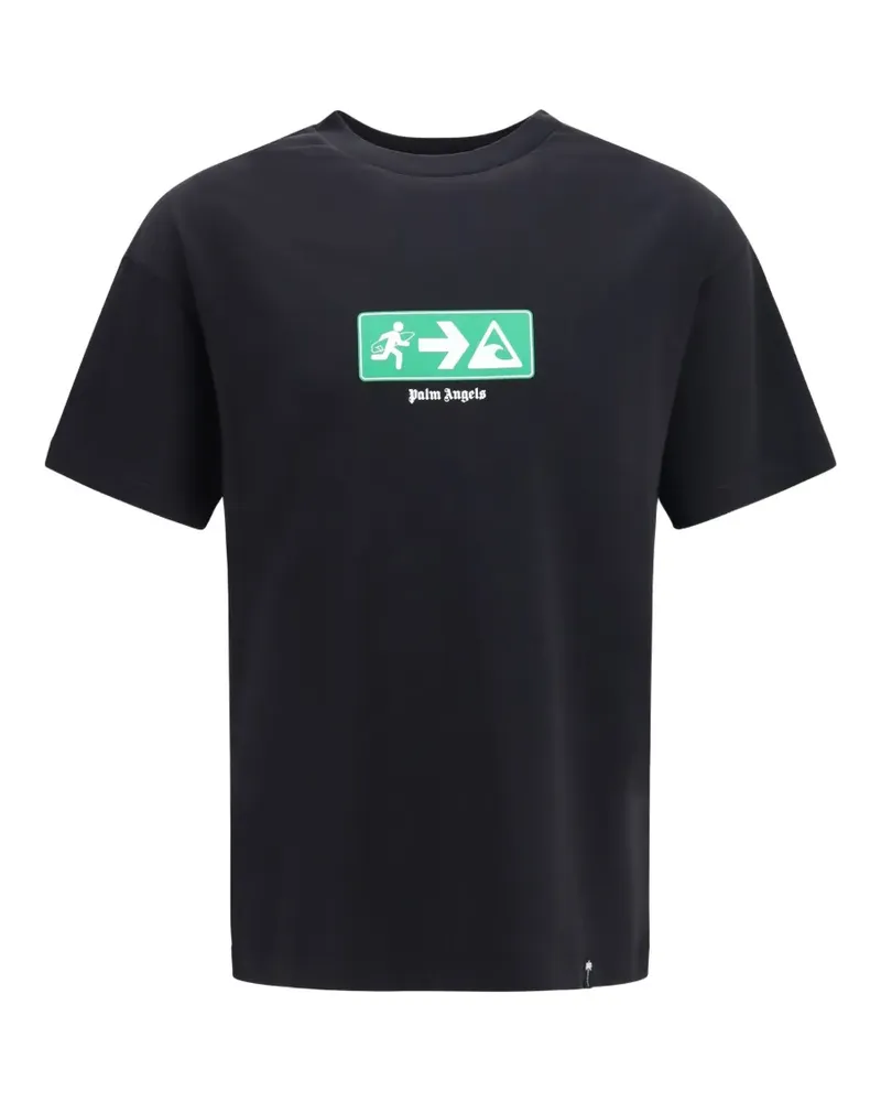 Palm Angels Street Signals T-Shirt - Schwarz Schwarz
