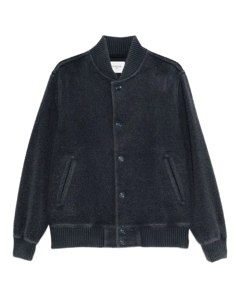 CIRCOLO 1901 Bomberjacke mit Knopfverschluss - Blau Blau
