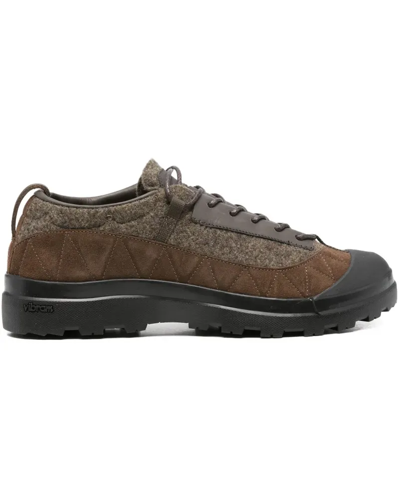 RANRA Sneakers mit Wildledereinsätzen - Braun Braun