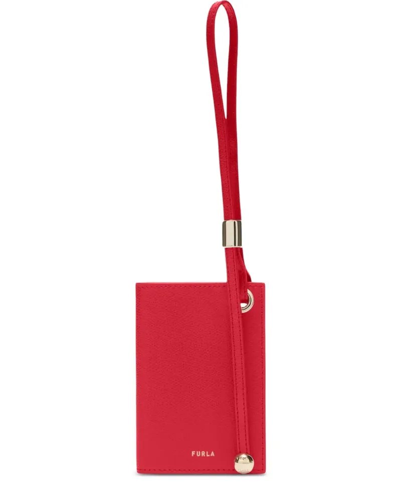 Furla Laura Kartenetui mit Riemen - Rot Rot
