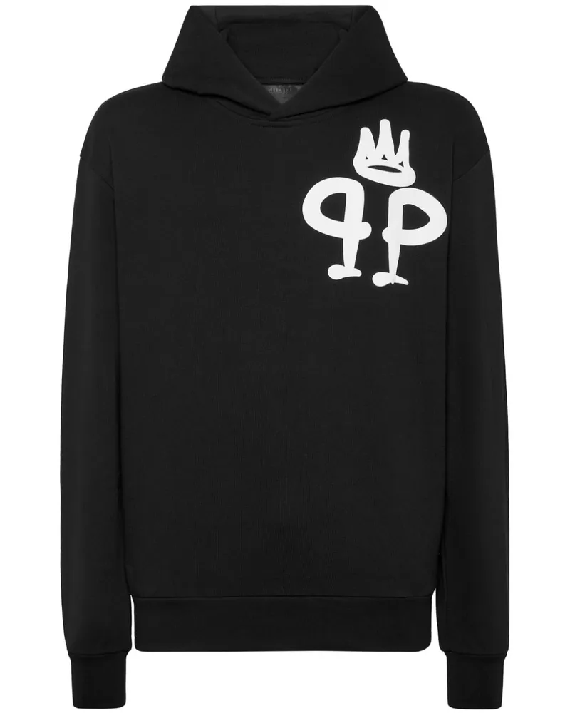 Philipp Plein King Hoodie - Schwarz Schwarz